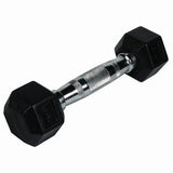 HART Rubber Hex Dumbbells