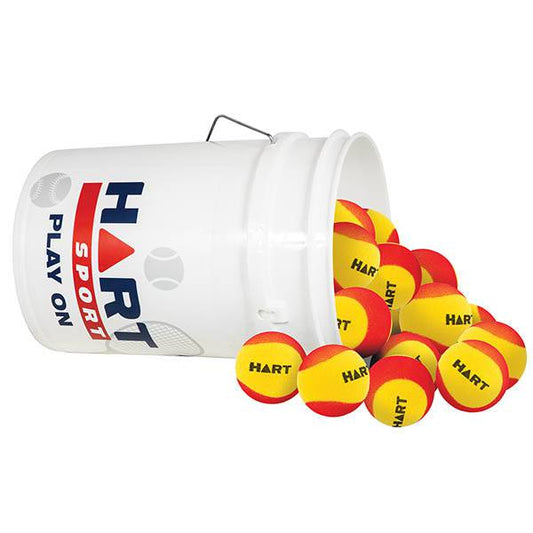 HART Bucket of Foam Trainer Balls - HART Sport