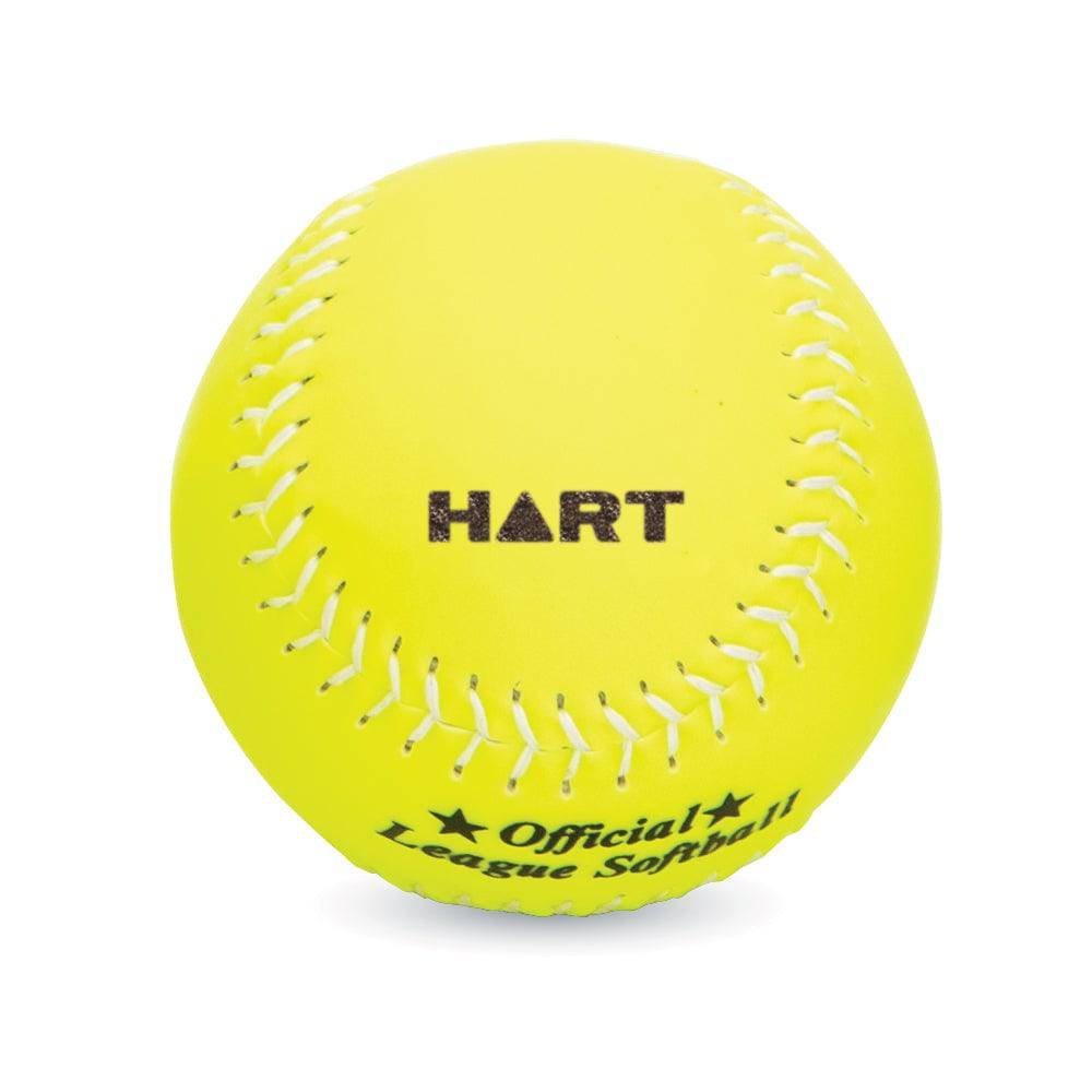 HART Syn/Leather Softball 12" Yellow