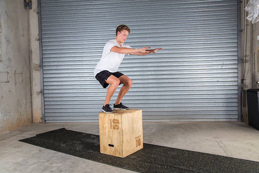 HART 3 in 1 Wooden Plyo Box