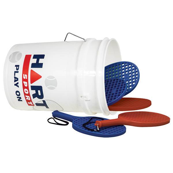 HART Bucket of Mini Air Flow Tennis Bats