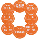 HART Junior Cricket Field Position Markers