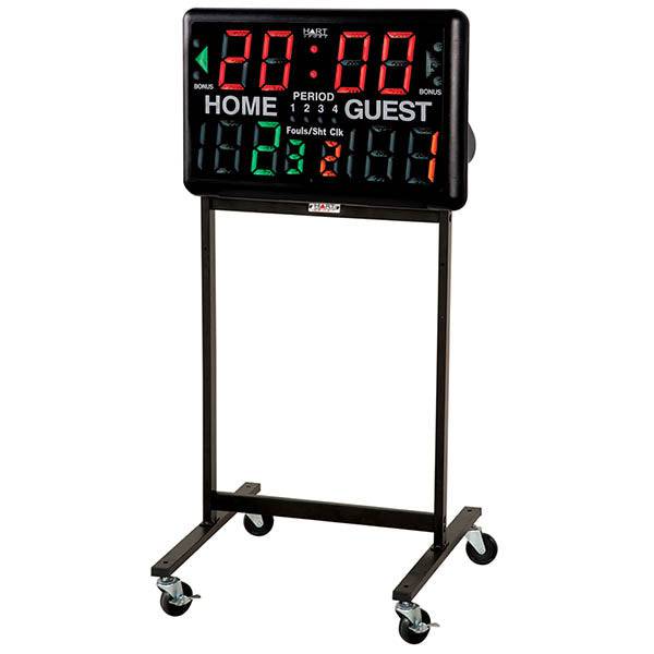 HART Portable Electronic LED Scoreboard with Stand