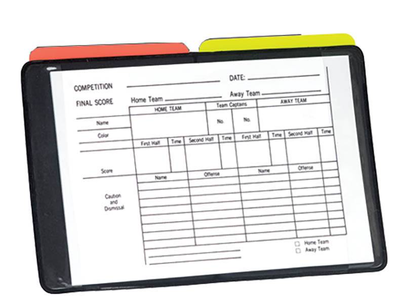 HART Referee Cards with Wallet