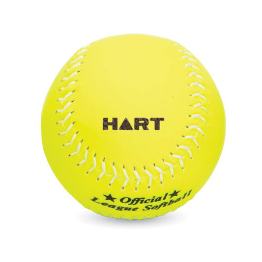 HART Syn/Leather Softball 12" Yellow - HART Sport