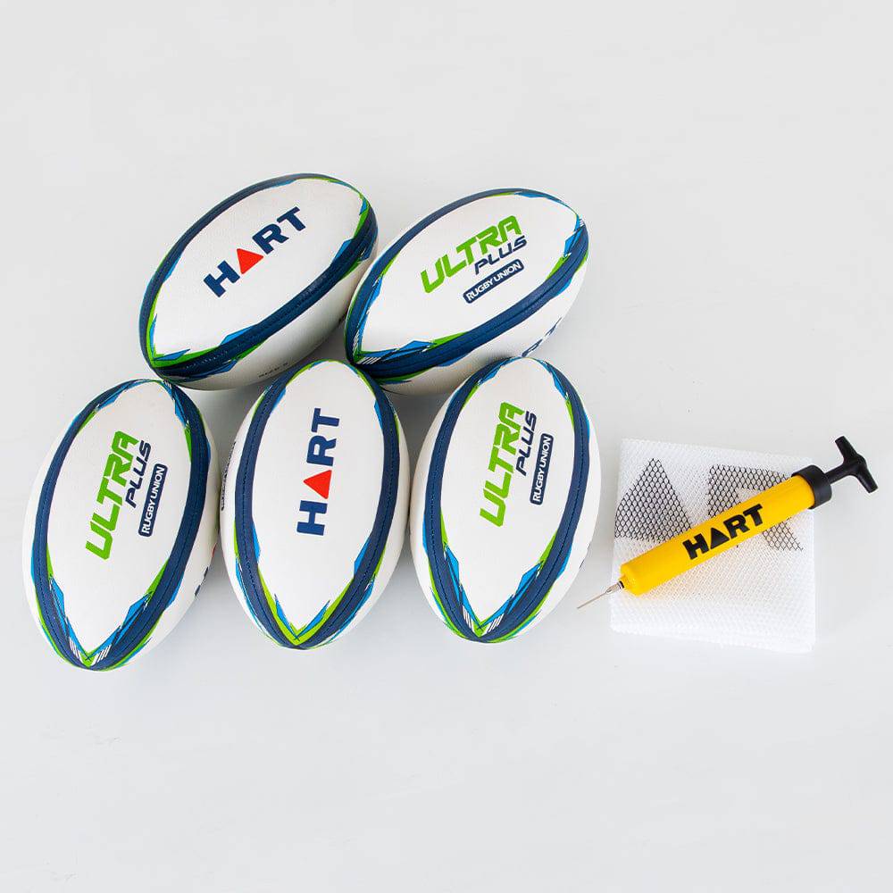 HART Ultra Plus Rugby Union Ball Pack - Size 5 - HART Sport