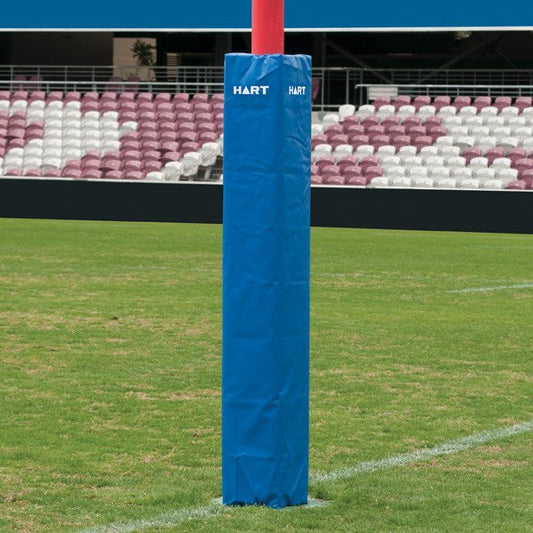 HART Square Post Protector 150mm Round Cut Out 35cm - Royal Blue (single pad) - Hart Sport NZ