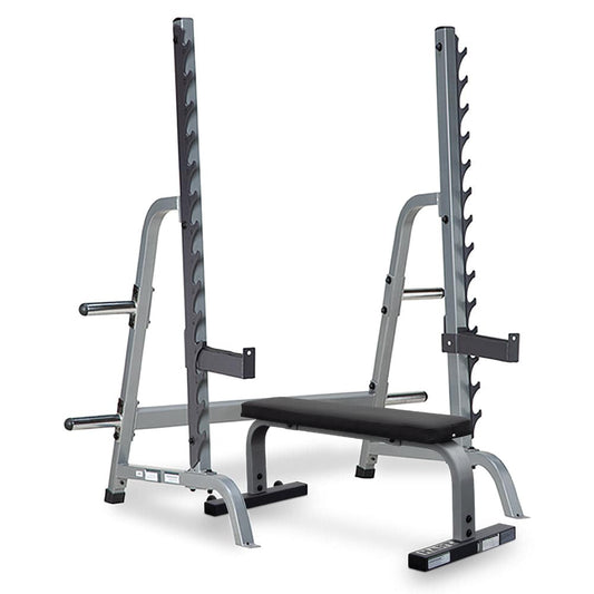 HART Multi-Press Rack Combo Flat Bench