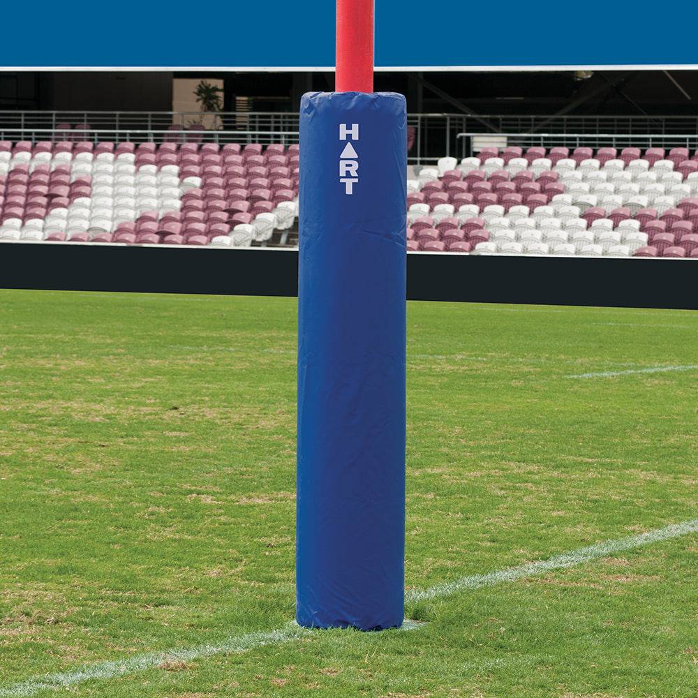 HART Round Rugby Post Pads 35cm - 100mm Cut Out (set of 4) - Hart Sport NZ