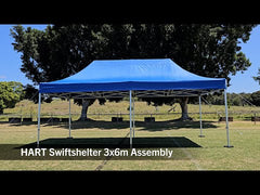 Swiftshelter 3m x 6m With Custom Printed Canopy