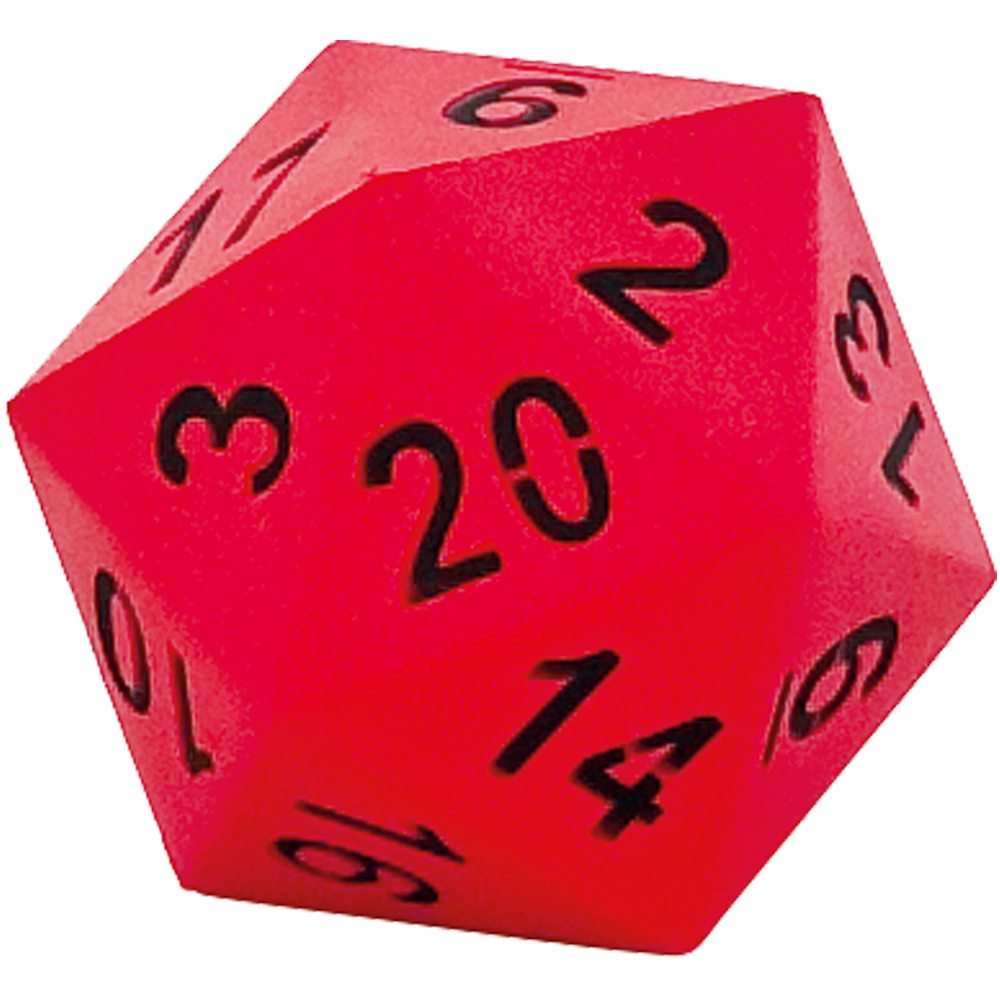 hart 20 sided dice red play dice hart sport new zealand