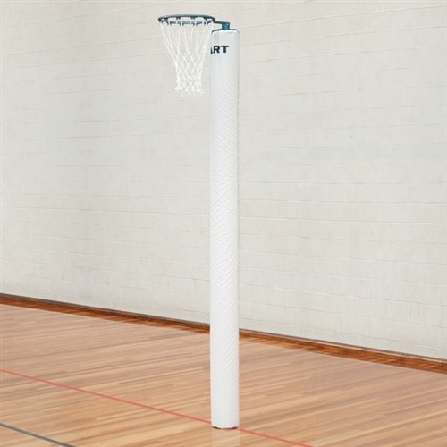 HART Premier Netball Post Pads White - 3m