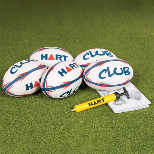 HART Club Rugby Union Ball Pack - Size 5