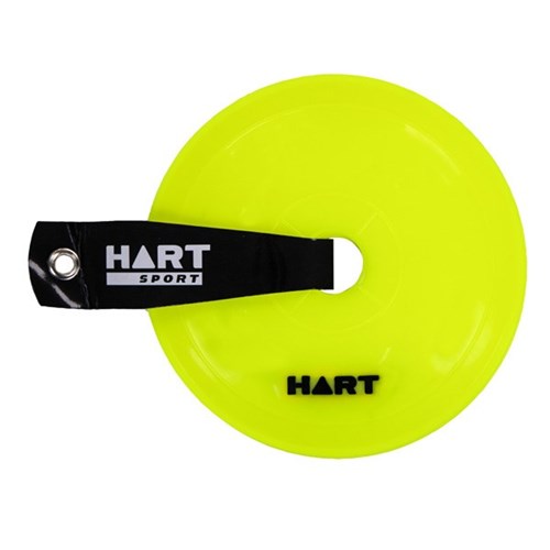 HART Flat Marker Pack of 10 Fluro Yellow