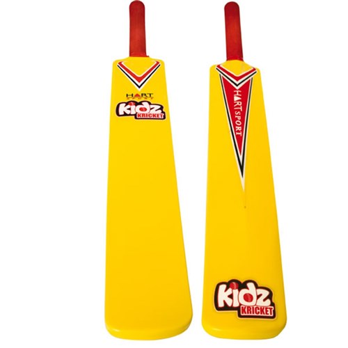 HART Kidz Cricket Bat - Yellow Size 4